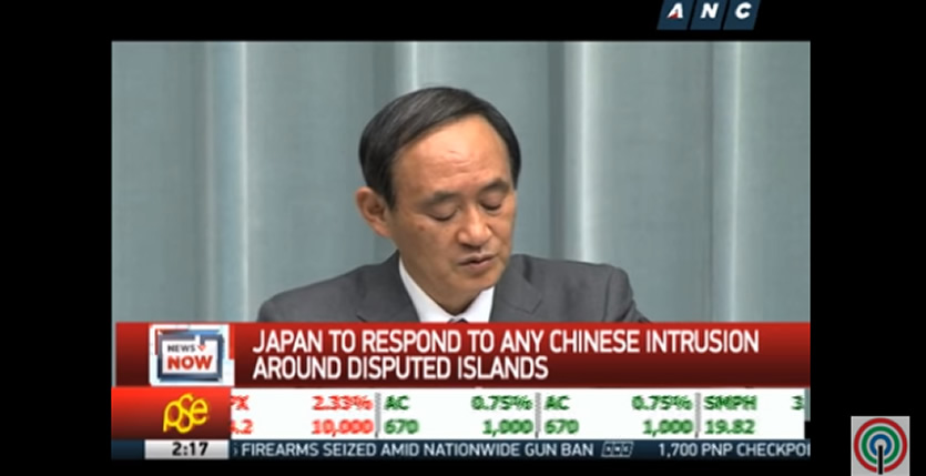 &nbspJapan to respond to any Chinese intrusion around disputed islands