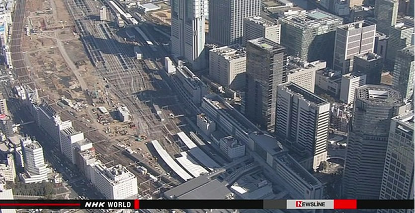 &nbspConstruction begins for maglev terminal in Tokyo