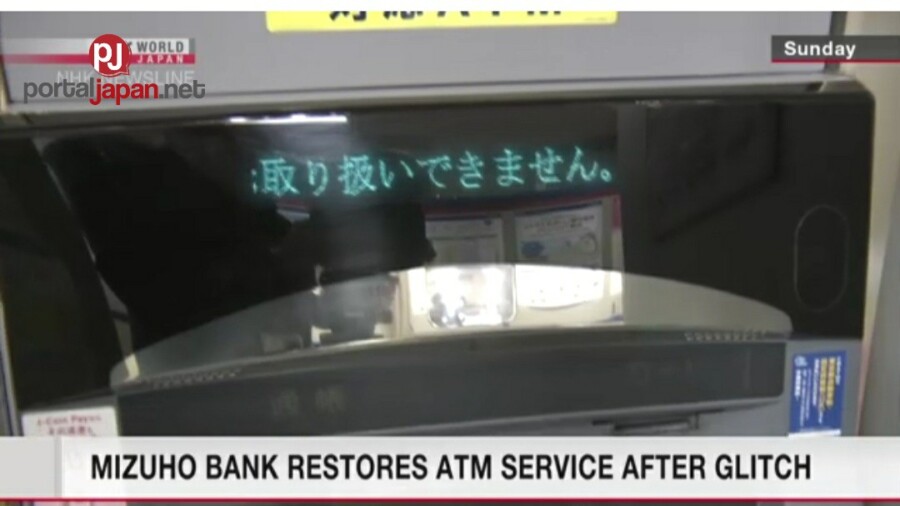 &nbspInayos na ng Mizuho Bank ang kanila mga ATM, matapos magkaroon ng glitch ng mga ito.