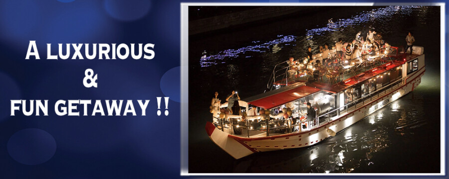 &nbspOsaka: BBQ party on January 8th on a luxurious houseboat!