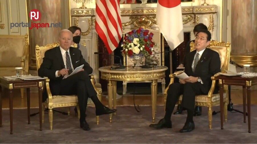 &nbspSinabi ni Kishida kay Biden na ang susunod na pag-dadausan ng G7 ay sa Hiroshima