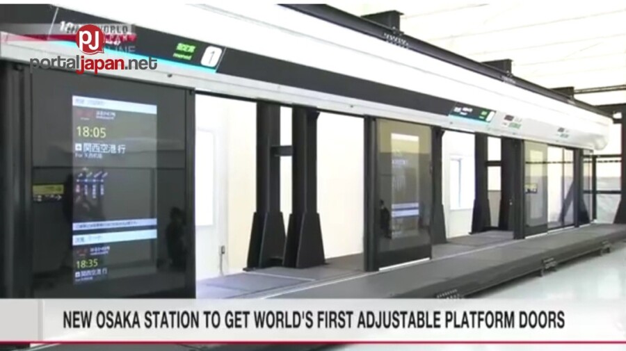 &nbspBagong Osaka Train Station, magkakaroon ng pinaka-unang adjustable platform door sa buong mundo