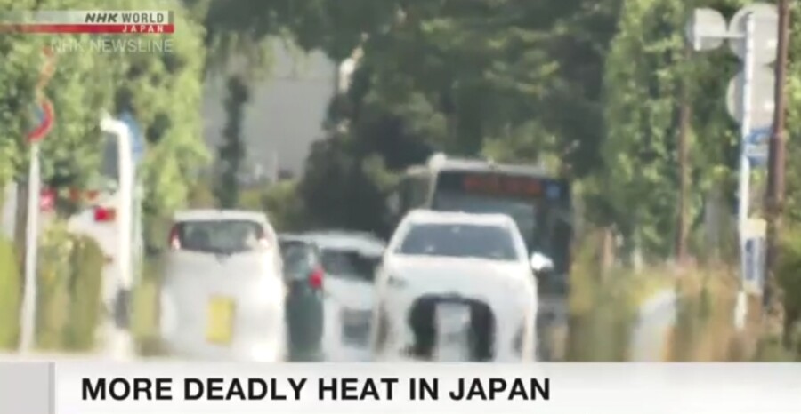 &nbsp11 katao ang namatay dahil sa heatstroke noong June sa Tokyo area