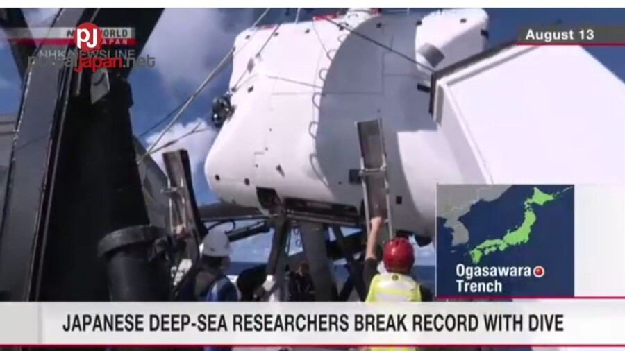 &nbspJapanese scientist nag-tala ng bagong record sa deep-sea exploration