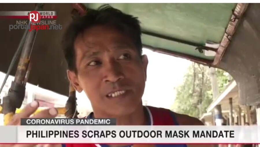 &nbspPilipinas, ibinasura ang outdoor face mask mandate