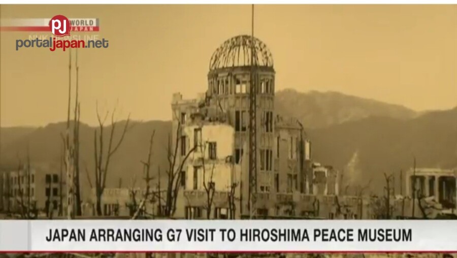 &nbspNagsasagawa na ng mga pagsasaayos para sa mga pinuno ng G7 na bisitahin ang Hiroshima Peace Memorial Museum