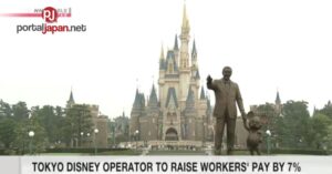 &nbspTokyo Disney operator to raise workers' pay by 7%