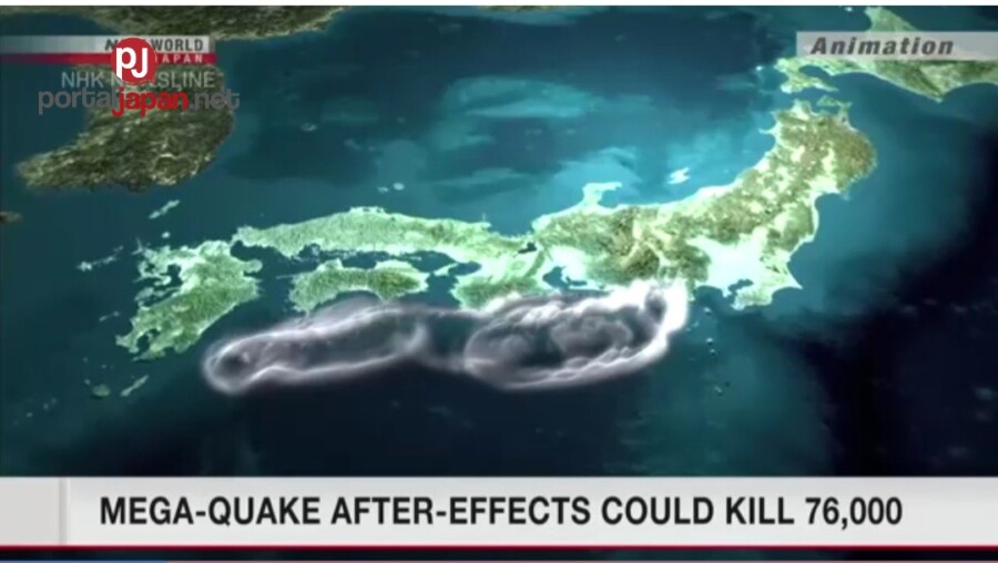 &nbspPropesor: Ang mga after-effects ng Mega-quake ay maaaring pumatay ng 76,000 sa Japan