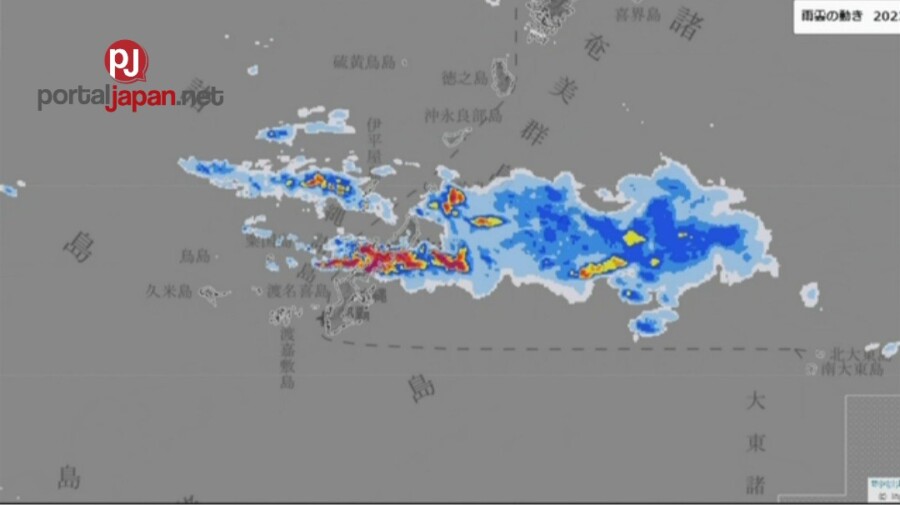 &nbspIbinaba ang alerto sa malakas na pag-ulan sa pangunahing rehiyon ng isla ng Okinawa