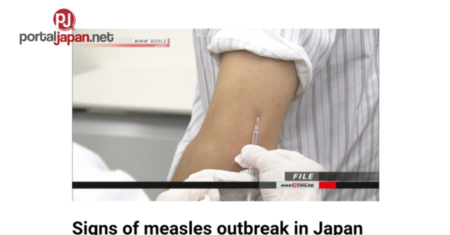 &nbspSenyales ng measles outbreak o tigdas sa Japan