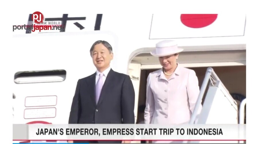 &nbspDumating sa Indonesia ang Emperor ng Japan, Empress sa unang opisyal na paglalakbay sa ibang bansa