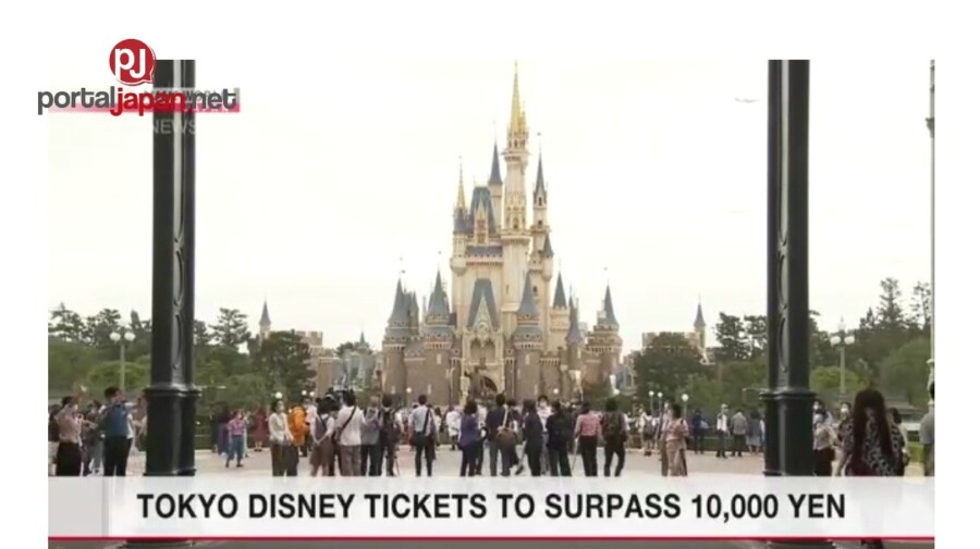 &nbspAng mga bayad sa pagpasok sa Tokyo Disney theme park ay lalampas sa 10,000 yen sa mga peak days