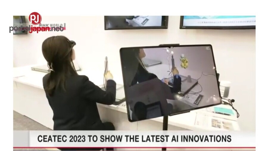 &nbspCEATEC 2023 ipapakita ang pinakabagong mga inobasyon ng AI