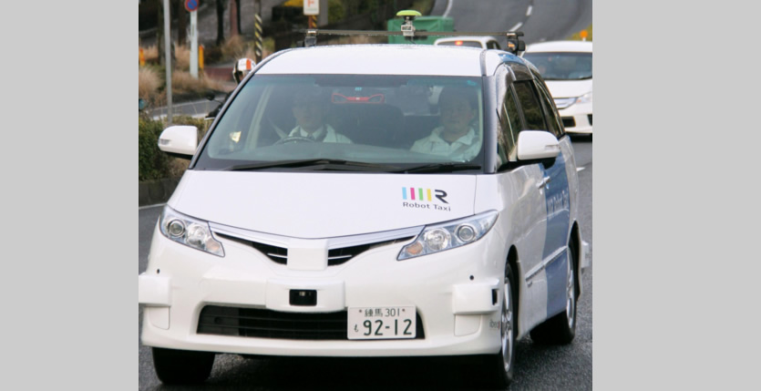 &nbspJapan: Fujisawa field tests start for Robot Taxi’s driverless cabs