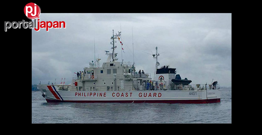 BRP Tubbataha, the first of 10 patrol vessels from Japan arrived in Manila Wednesday. 