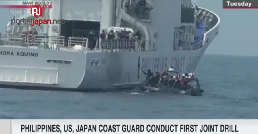 Philippines, Japan And US Coast Guards Conduct First Joint Drill ...