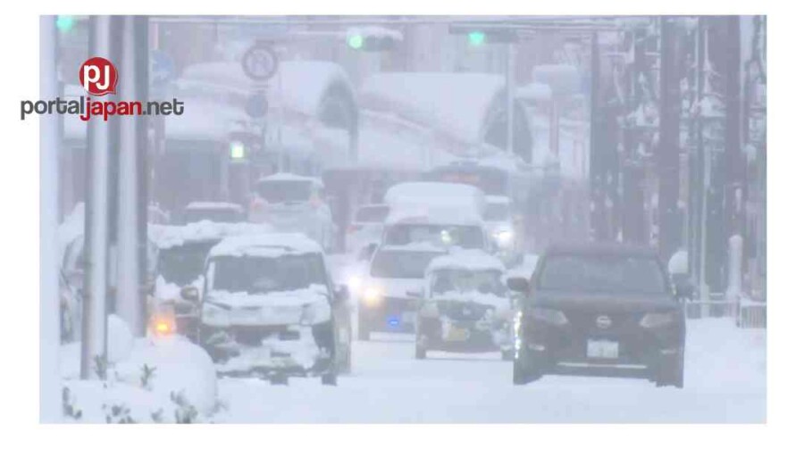 &nbspAng bagyo sa taglamig ay nagdadala ng record na snowfall sa Gifu, Shiga prefecture